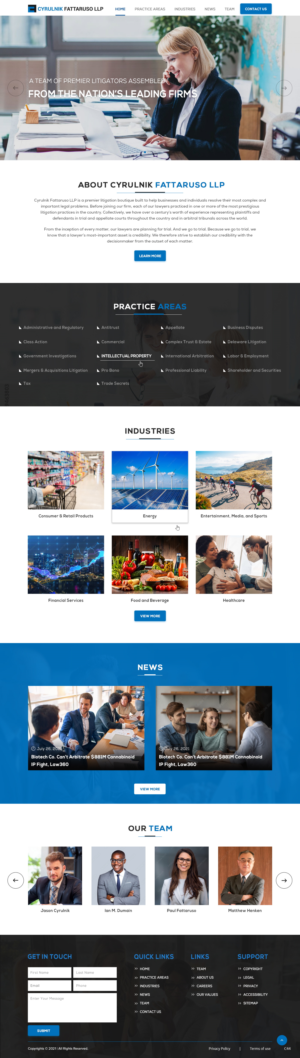 Web Design by pb for this project | Design: #27251734