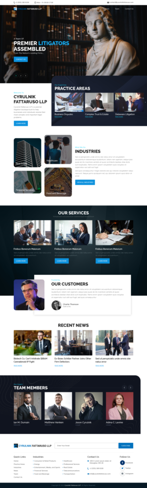 Web Design by sai.designer87 for this project | Design #27256845