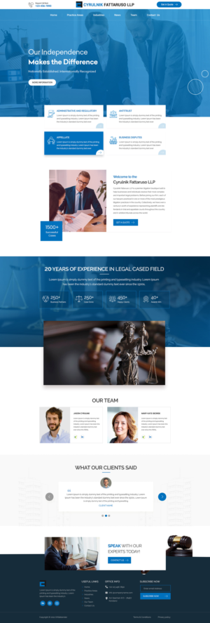 Web Design by Shijo John for this project | Design #27250518