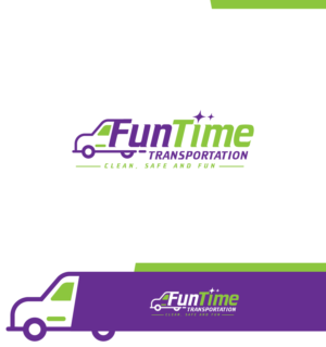 Logo Design by ecorokerz for FunTime Transportation, LLC | Design: #27254611