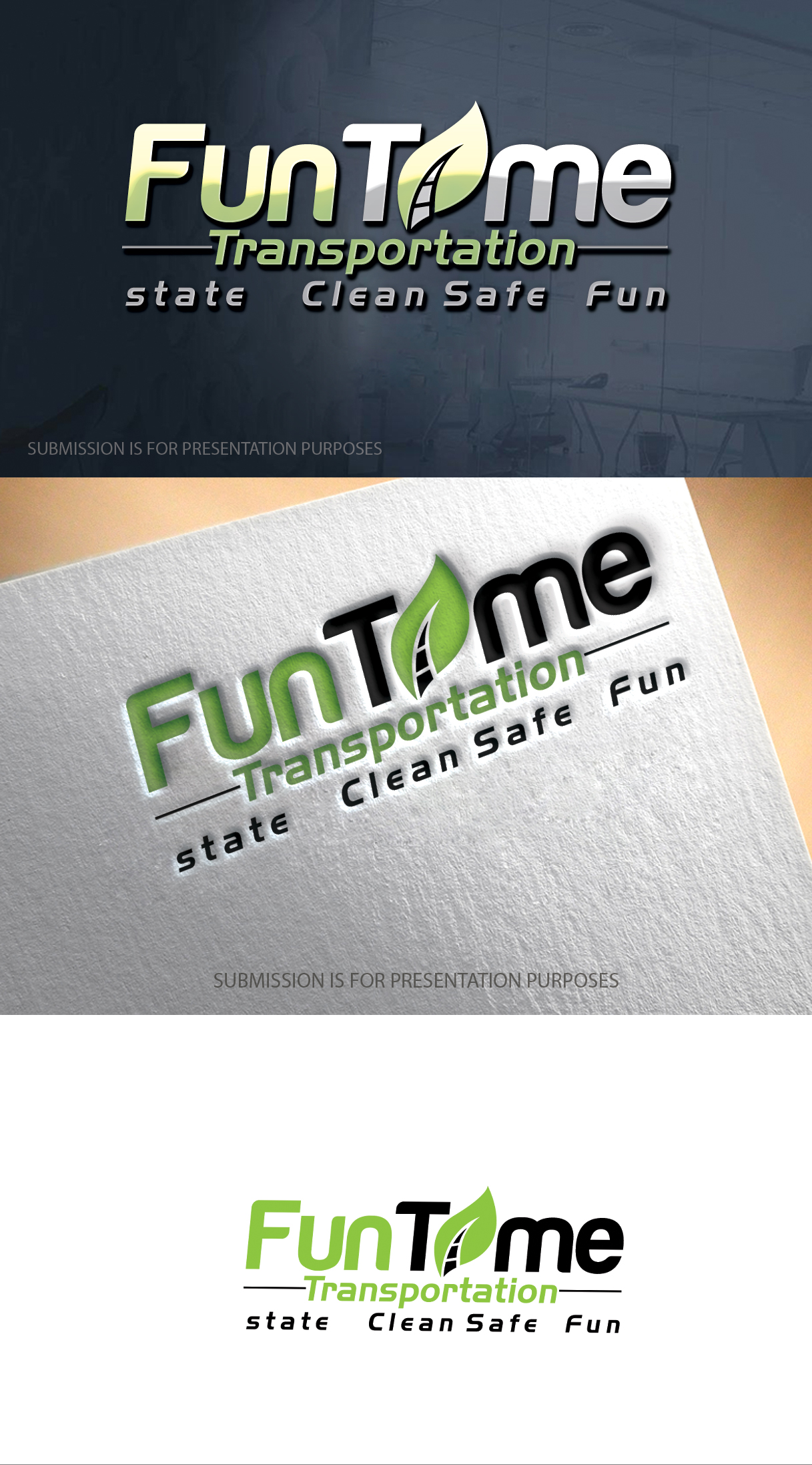 Logo Design by graphicevolution for FunTime Transportation, LLC | Design #27258156