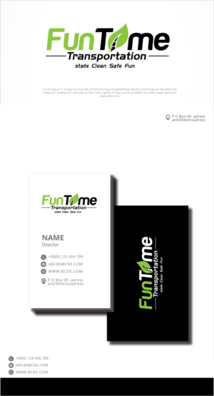 Logo Design by graphicevolution for FunTime Transportation, LLC | Design: #27258166