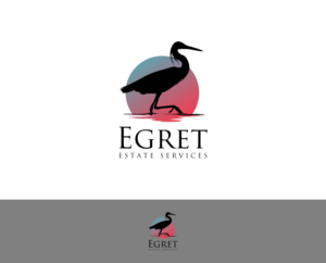 Egret Estate Services | Logo Design by DoMadic