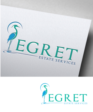 Egret Estate Services | Logo Design by HEAVEN ART