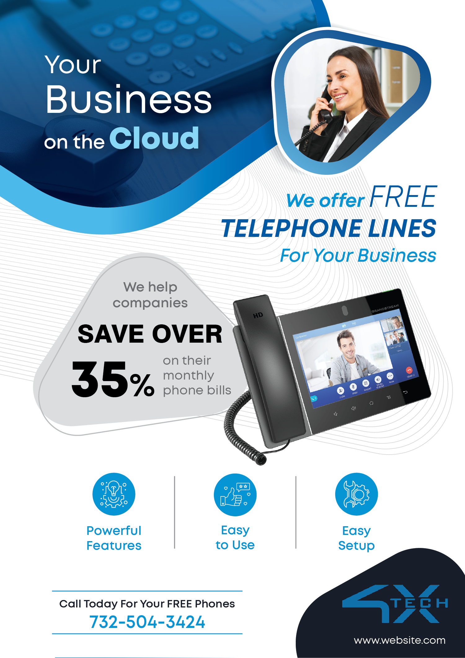 Design de Flyer par Akshar Shailesh pour 4x-Tech | Design #27254837