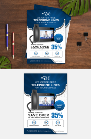 Flyer Design by debdesign for 4x-Tech | Design: #27273087