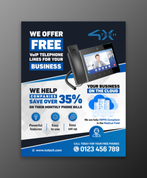 Flyer Design by ecorokerz for 4x-Tech | Design: #27254287