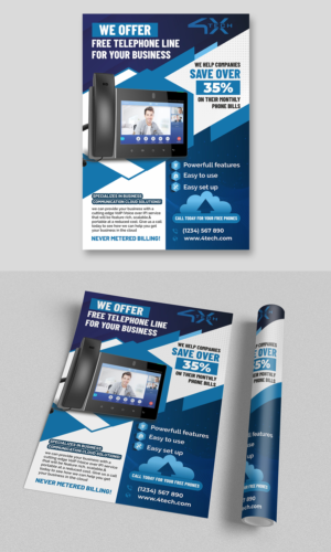 Flyer Design by ecorokerz for 4x-Tech | Design: #27255232