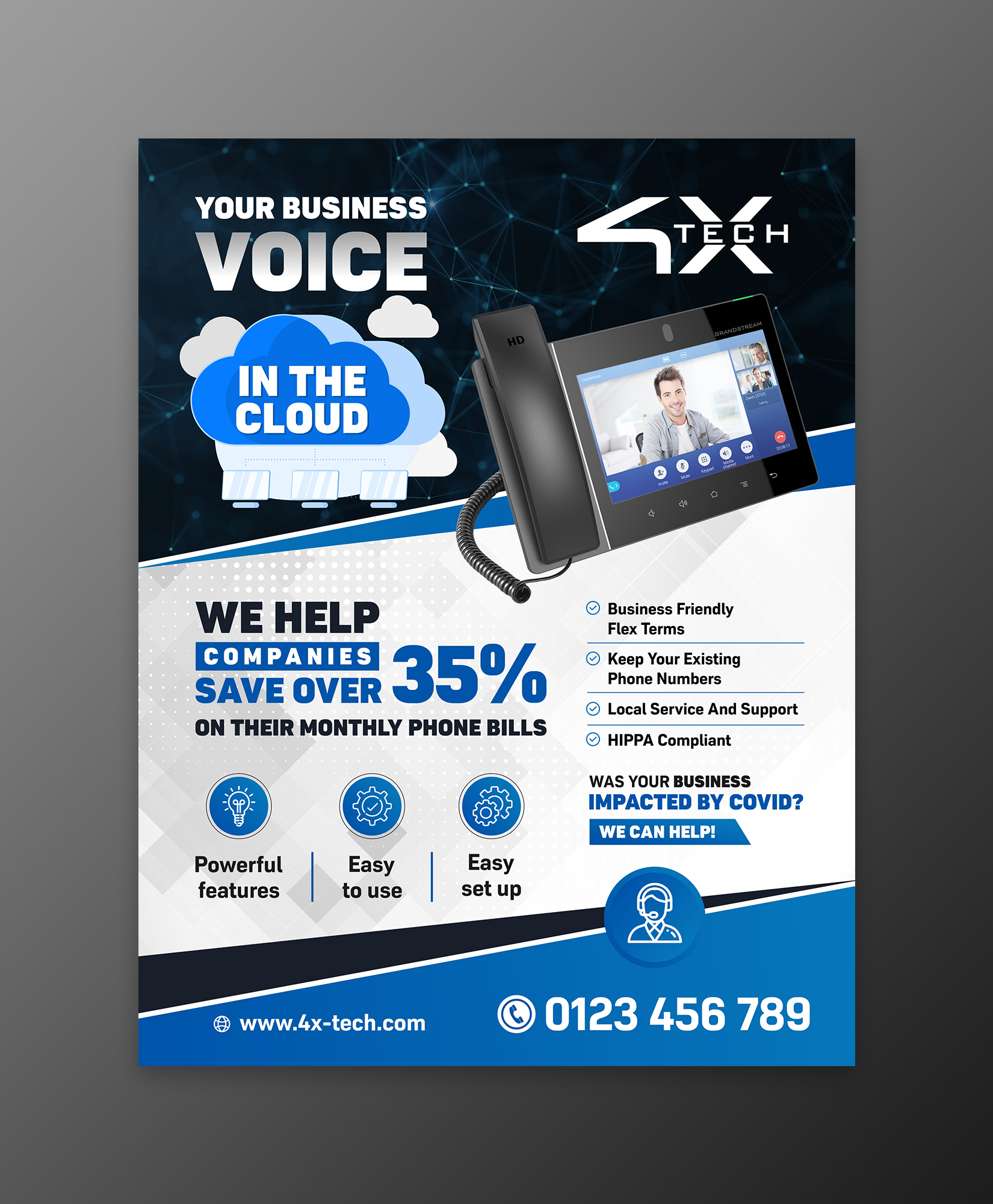 Flyer Design by ecorokerz for 4x-Tech | Design #27293725