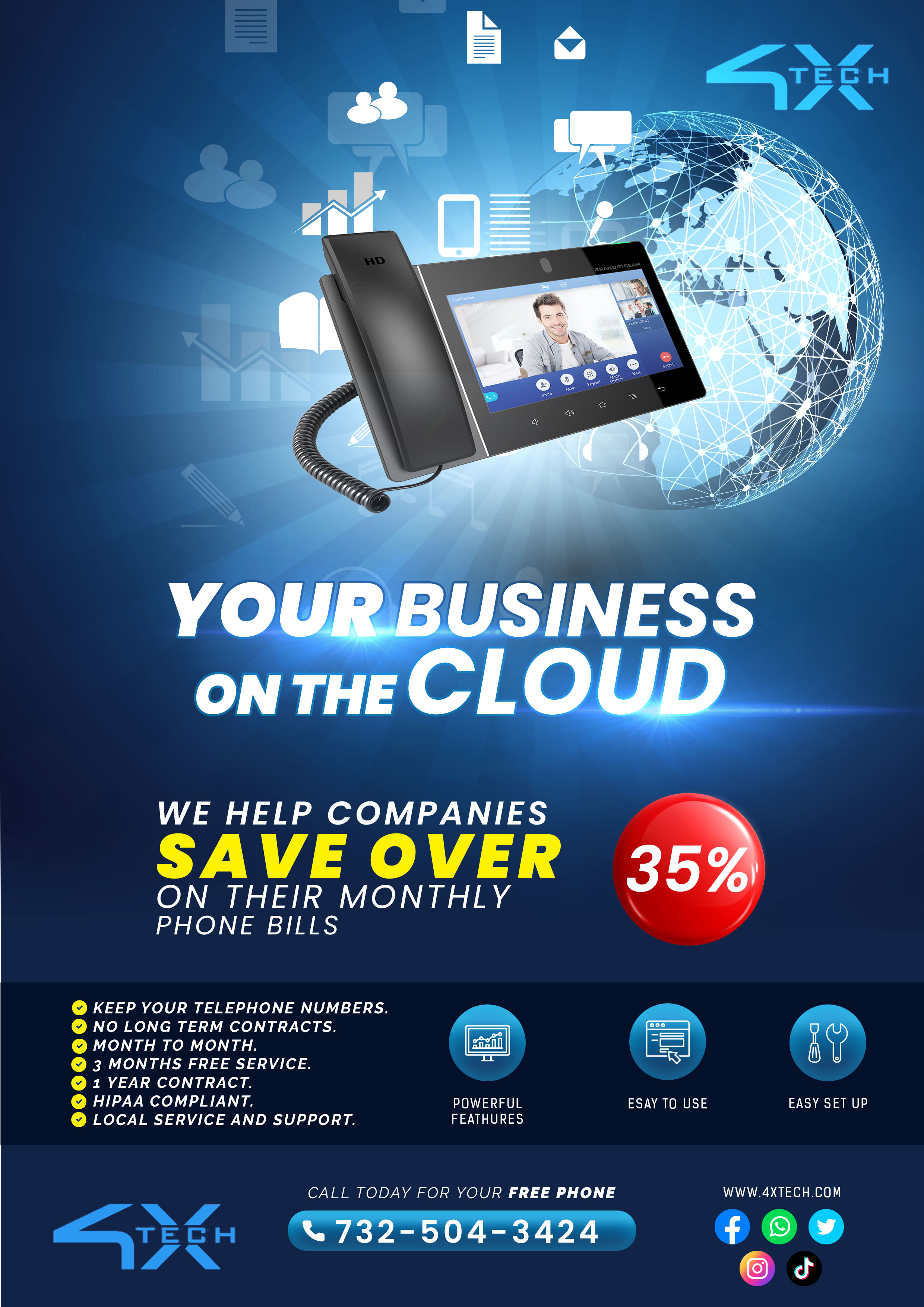 Flyer Design by HeshanKavinda for 4x-Tech | Design #27283001