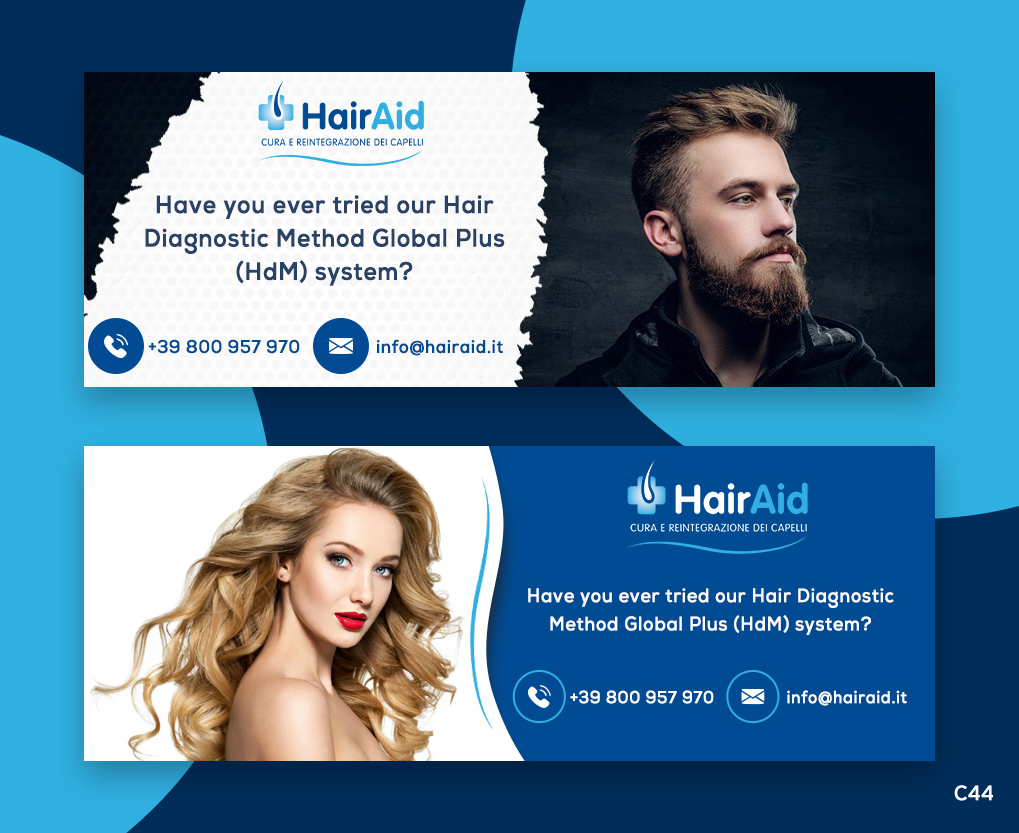 Diseño de Facebook por pb para HAIRAID | Diseño #27281202