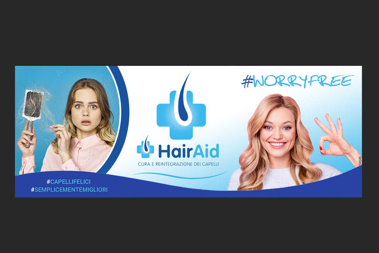 Facebook-Design von DA. für HAIRAID | Design #27249166