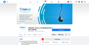 Facebook-Design von Isu-D für HAIRAID | Design: #27267236