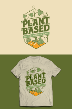Plant shop located in the pumpkin capital of the world needs a tshirt design for upcoming festival | Design de T-shirt par mithunpopey