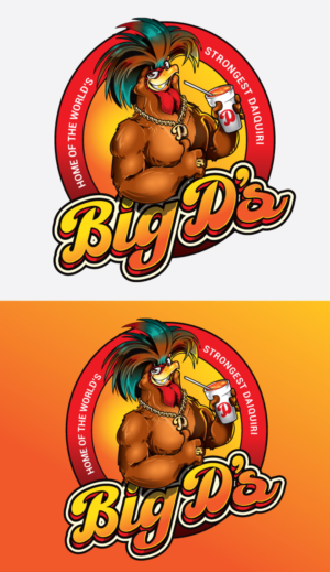 Big D's - Home of the Worlds Strongest Daiquiri | Diseño de Logo por ally designs