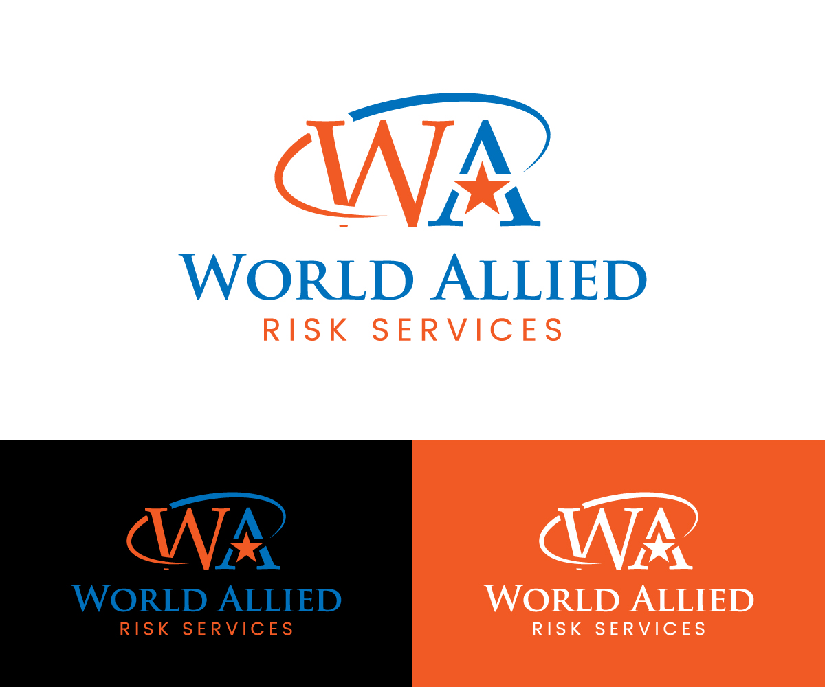 Logo Design for World Allied Risk Services by rimu | Design #27250346