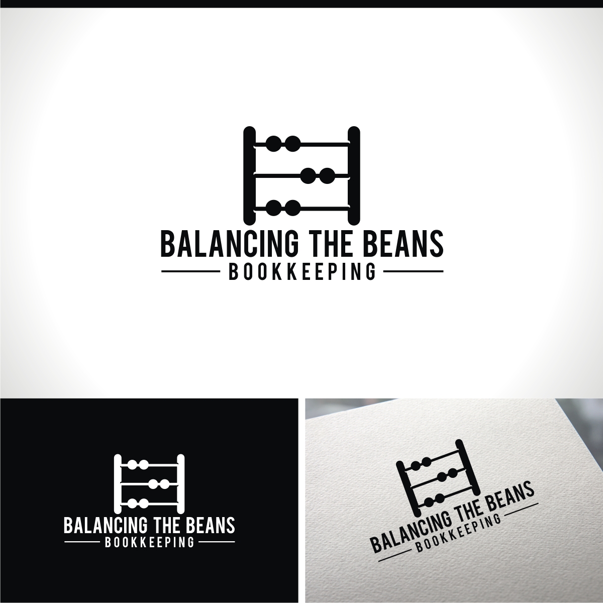 Diseño de Logo por e-graphics para Balancing the Beans Bookkeeping | Diseño #27250979