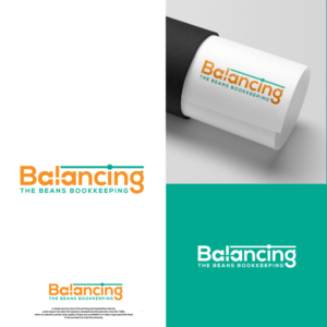 Logo Design by Rosaleen for Balancing the Beans Bookkeeping | Design: #27253915