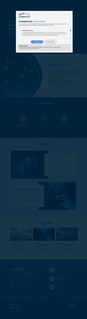 Web Design by Blue Sparrow for this project | Design: #27272703