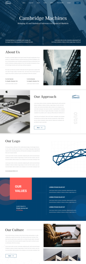 Web Design by divyanshutomar78 for this project | Design: #27269272