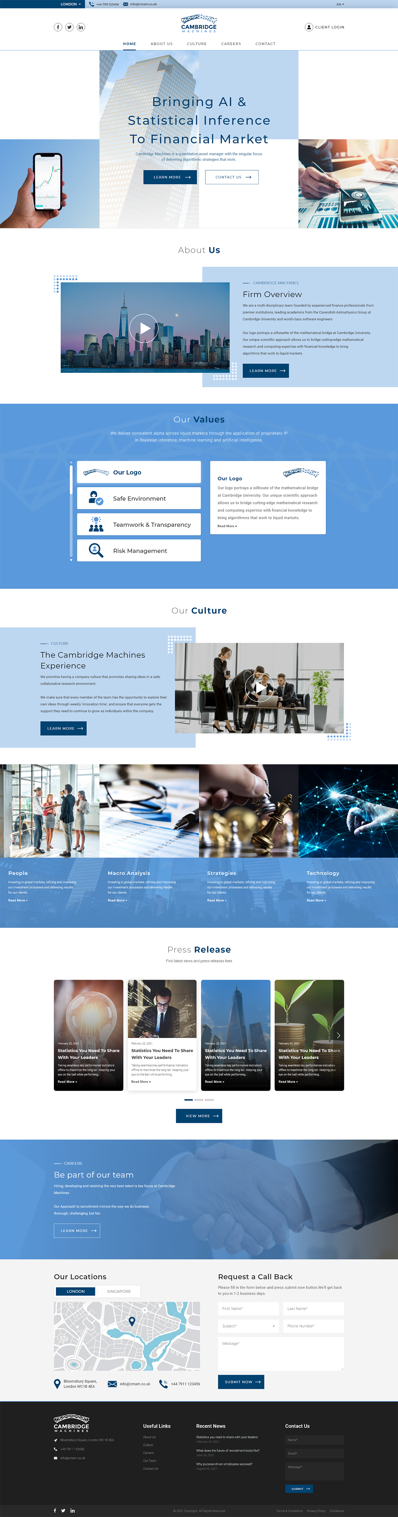 Web Design by Designer39 for this project | Design #27310623