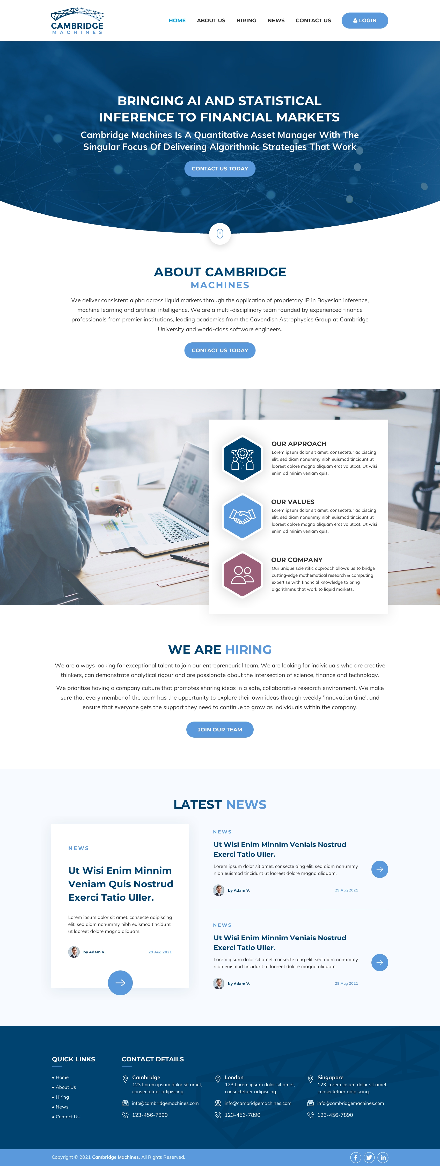 Web Design by HarmiDesigning for this project | Design #27274122