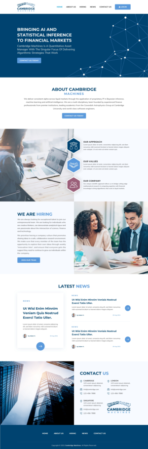 Web Design by HarmiDesigning for this project | Design: #27274124