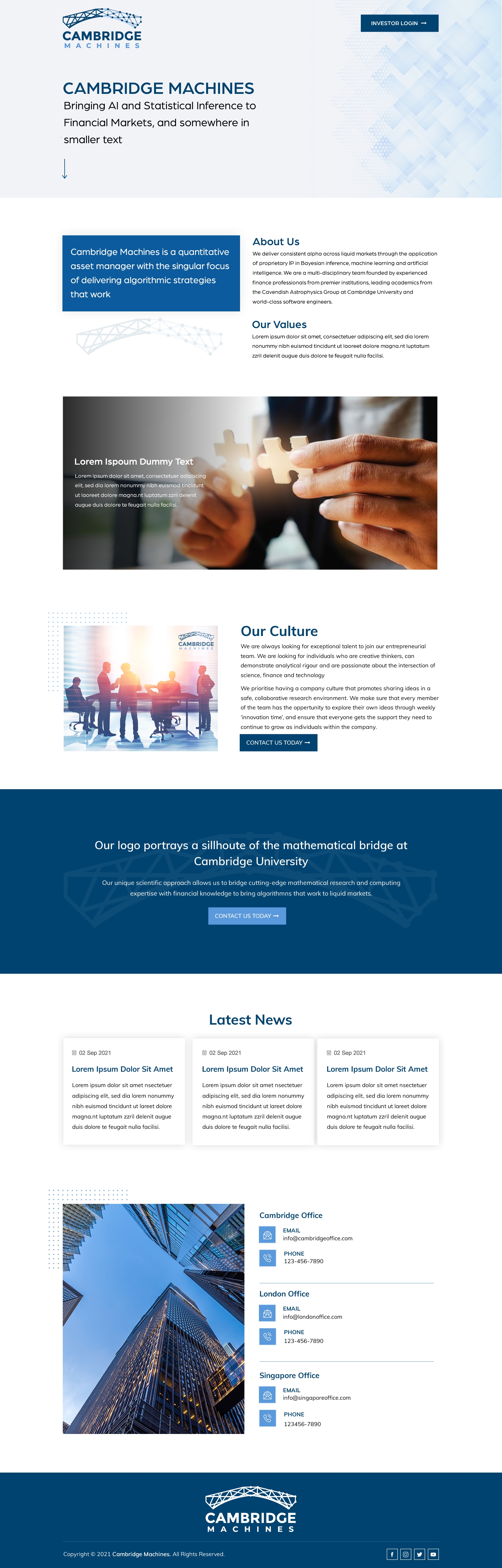 Web Design by HarmiDesigning for this project | Design #27291760