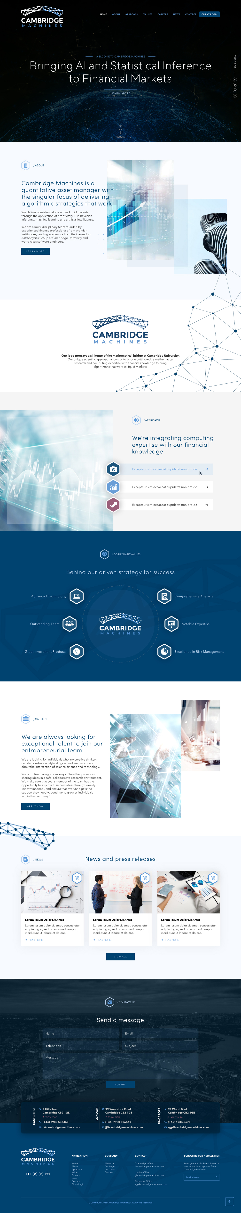 Web Design by -Marc- for this project | Design #27279033