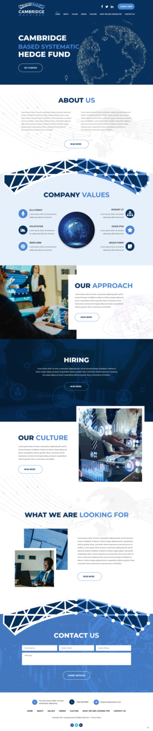 Web Design by pb for this project | Design: #27257817