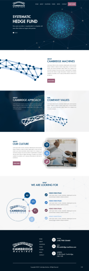 Web Design by pb for this project | Design: #27257820