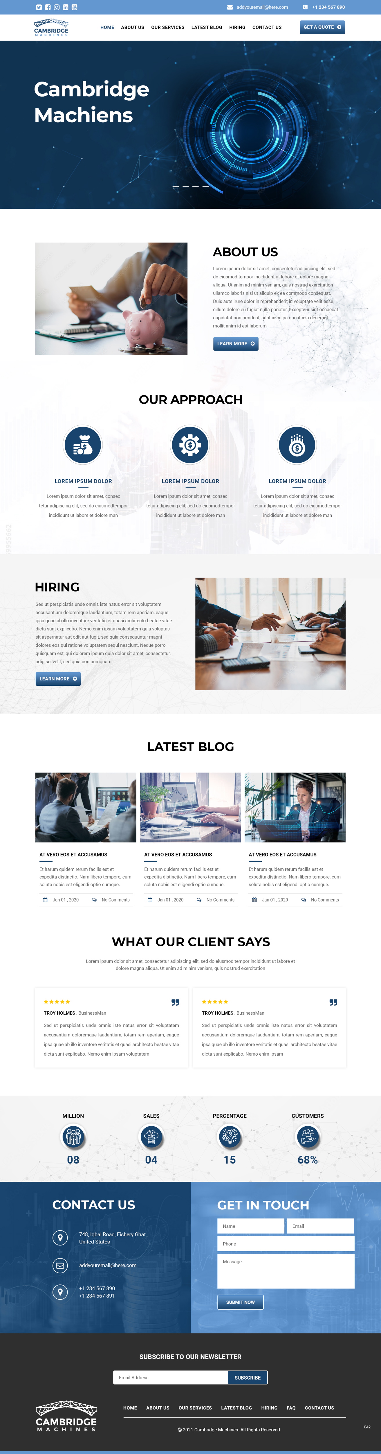 Web Design by pb for this project | Design #27257826