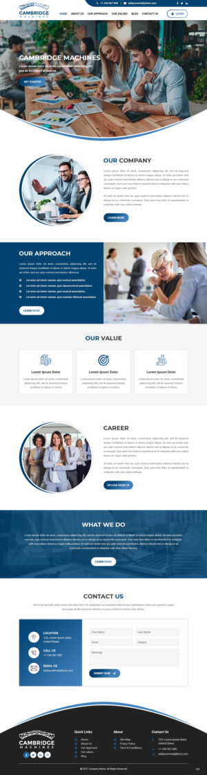 Web Design by pb for this project | Design: #27257827