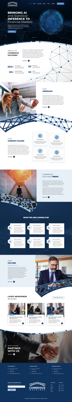 Web Design by pb for this project | Design: #27313491