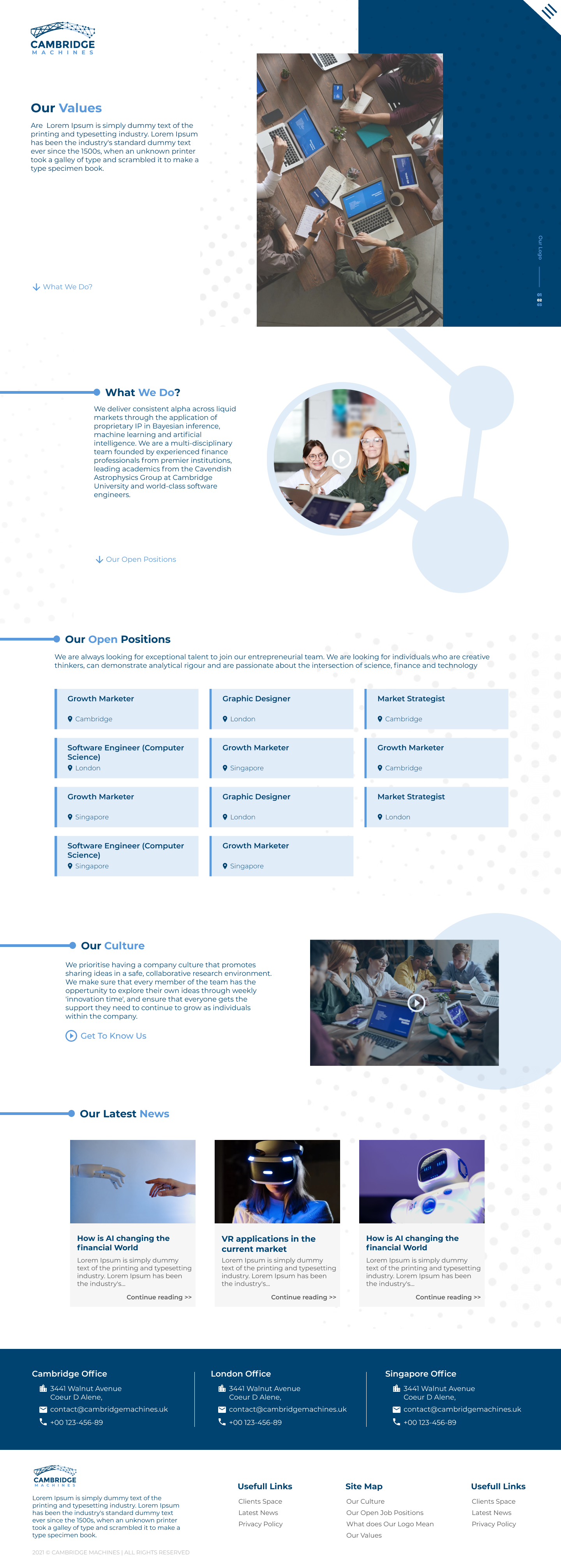 Web Design by AymanePro ™ for this project | Design #27268923