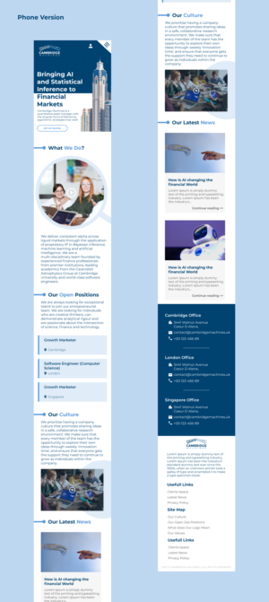 Web Design by AymanePro ™ for this project | Design: #27268931