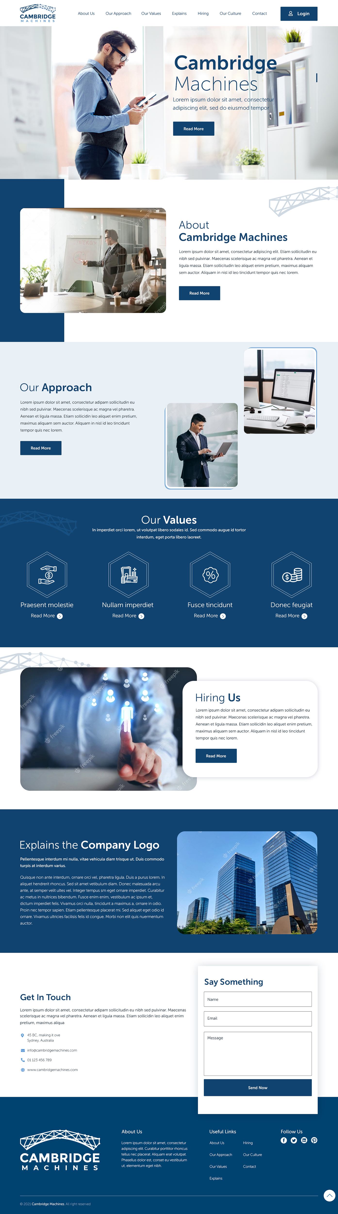 Web Design by sai.designer87 for this project | Design #27268261