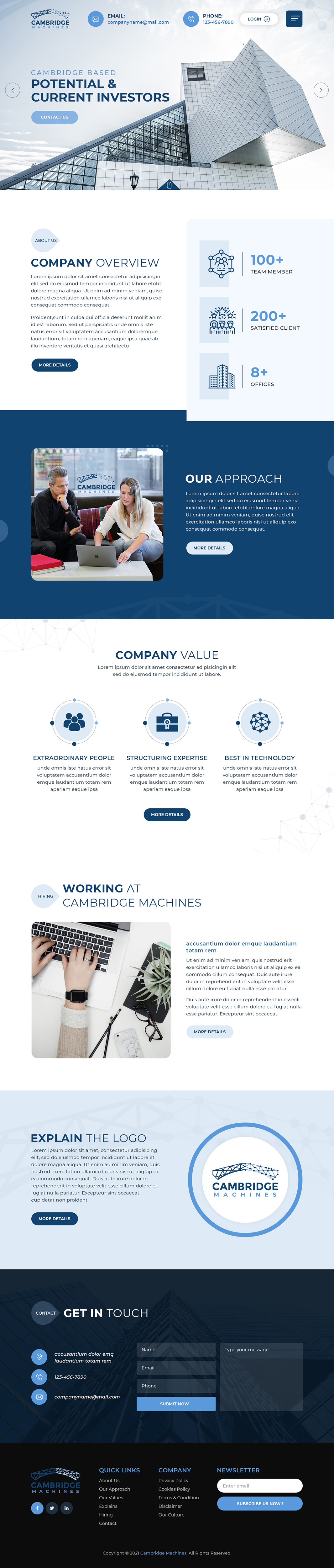 Web Design by sai.designer87 for this project | Design #27268267