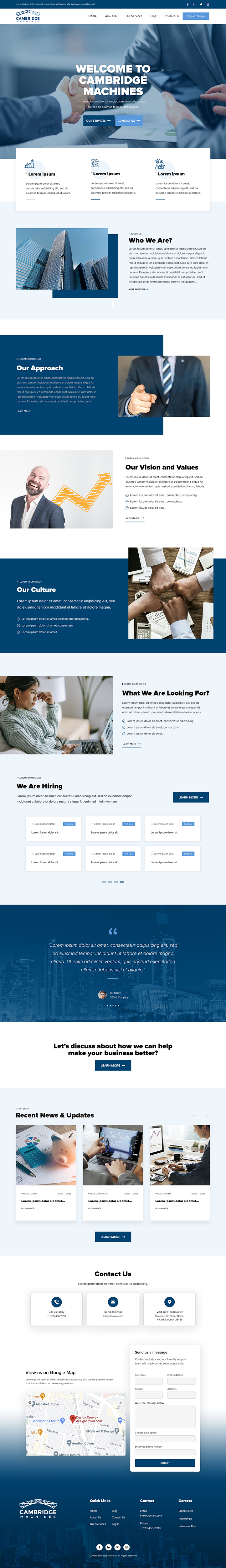 Web Design by Mukarram Haidari for this project | Design #27265915