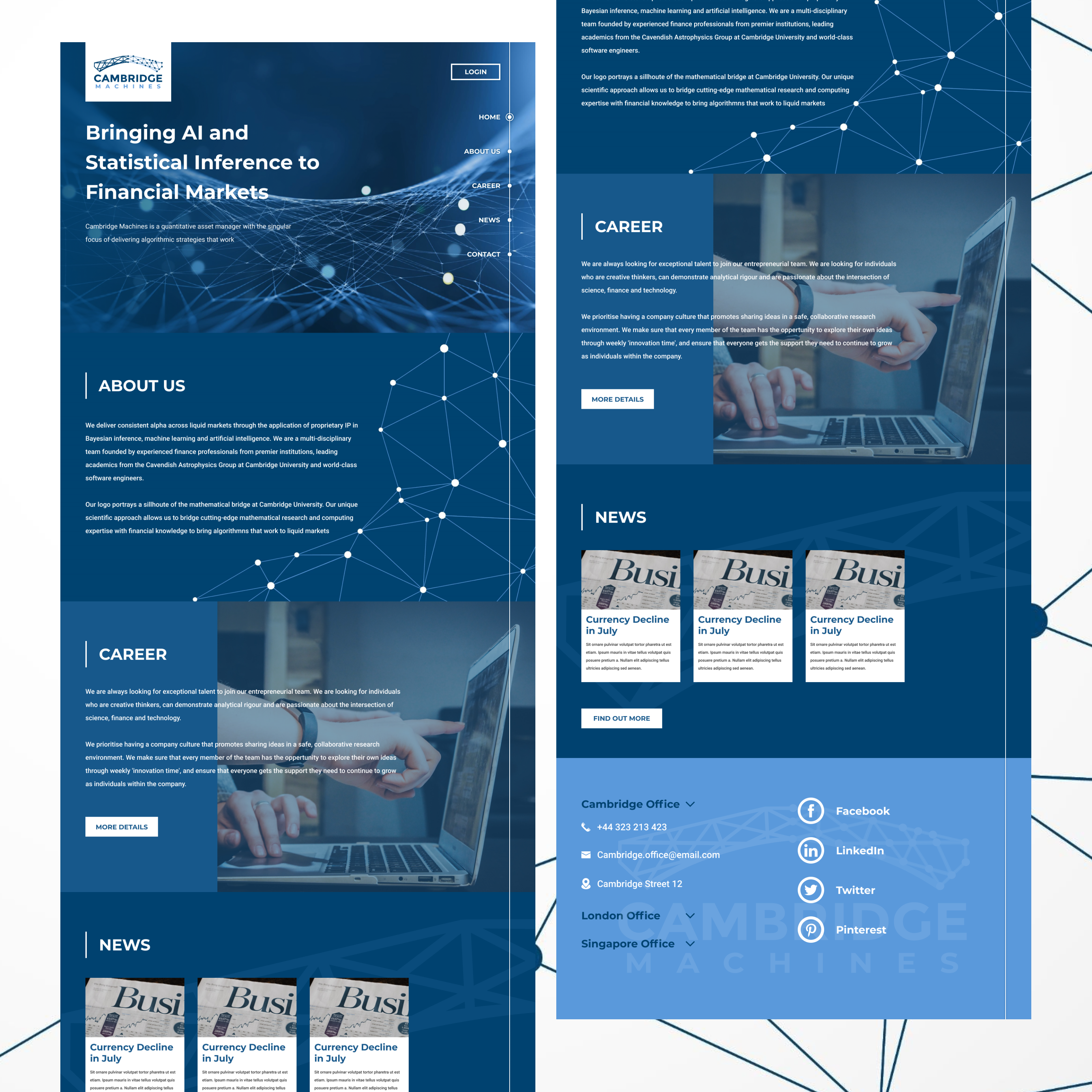 Web Design by Taufik H for this project | Design #27331386