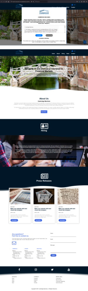 Web Design by Kucriet for this project | Design: #27308362