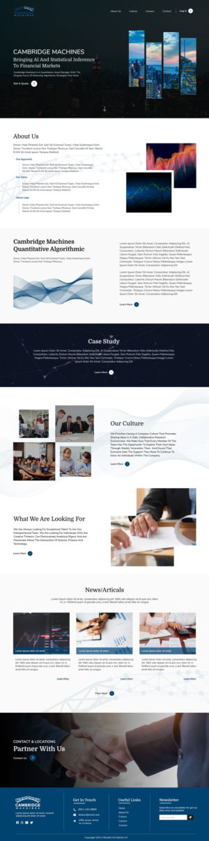 Web Design by Adeel Rahman for this project | Design: #27272130