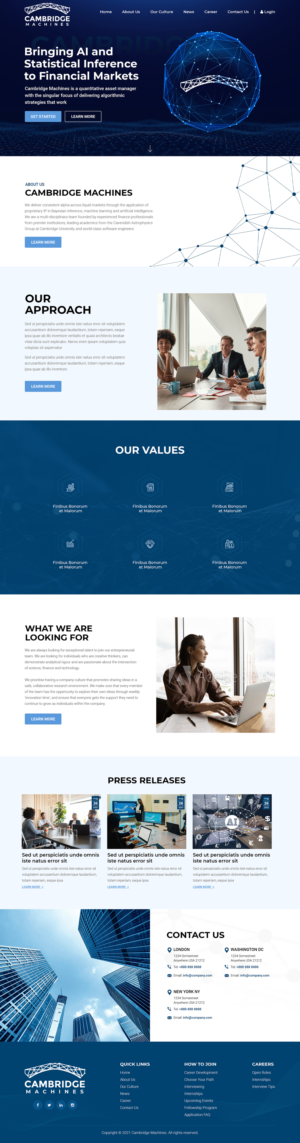 Web Design by Titan Eagle for this project | Design: #27273364