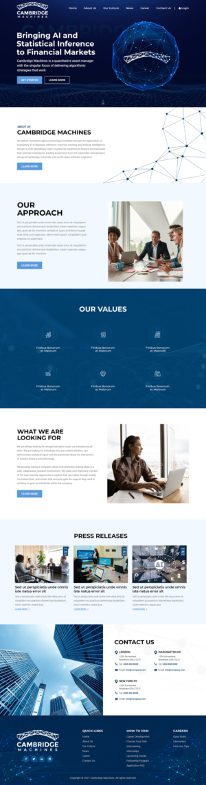 Web Design by Titan Eagle for this project | Design: #27273373