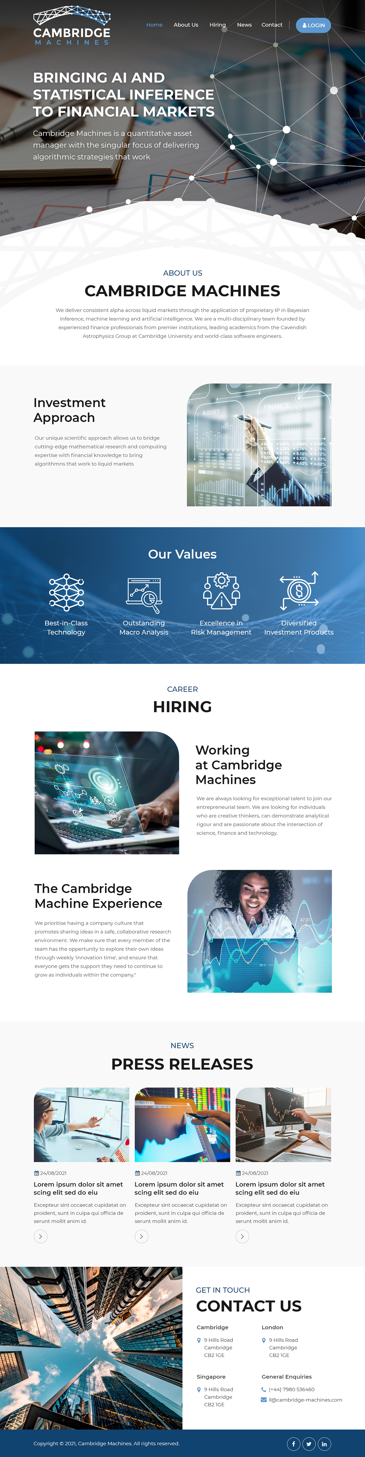 Web Design by Starlyn DS for this project | Design #27268783