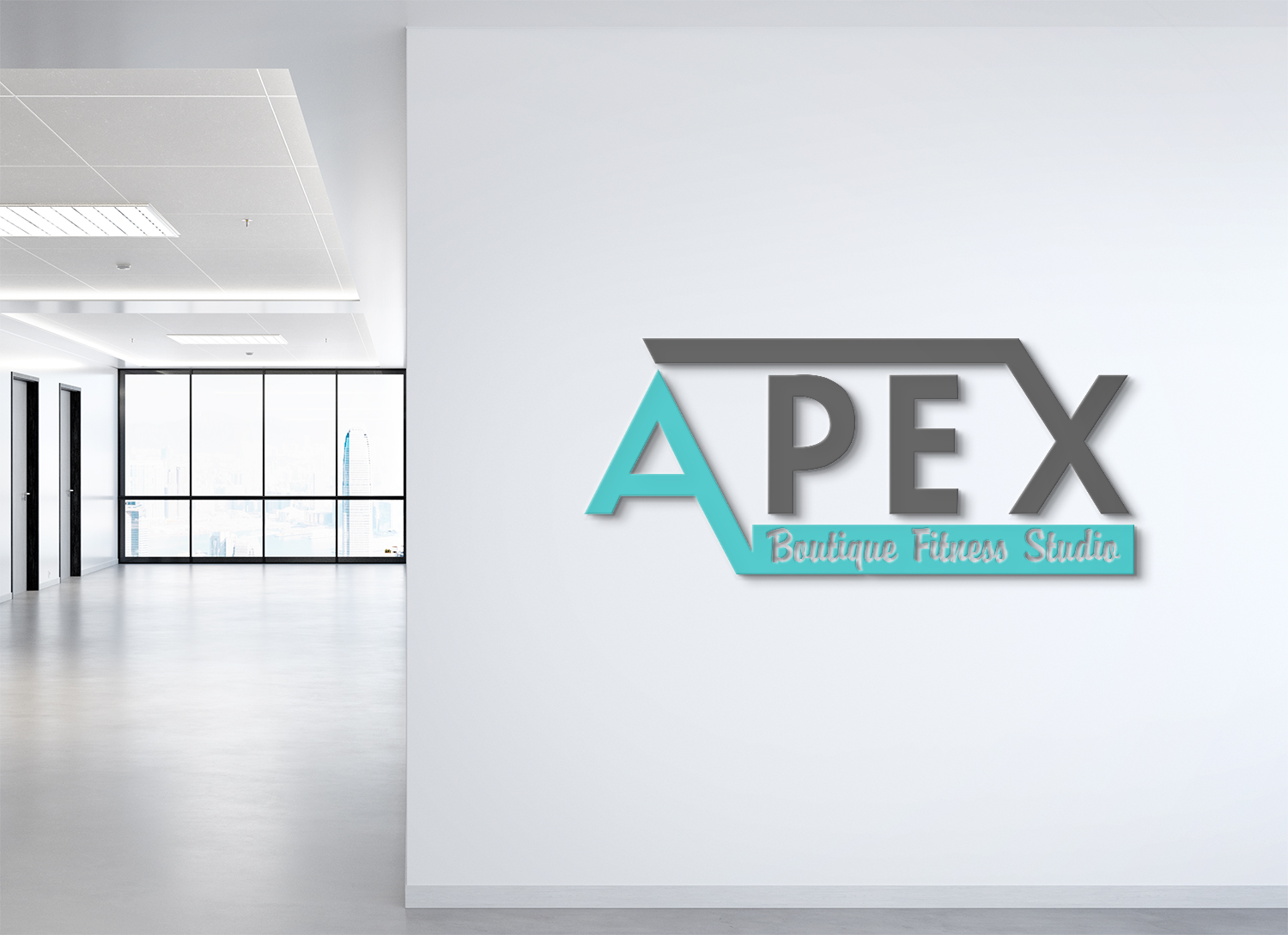 Diseño de Logo por Deziners Zone para Apex Fitness Studio | Diseño #27257435