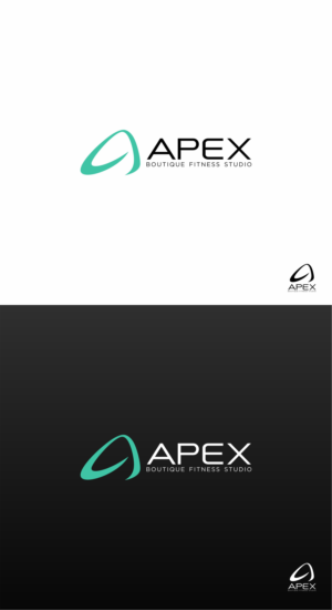 APEX boutique fitness studio | Logo Design by ace_art™