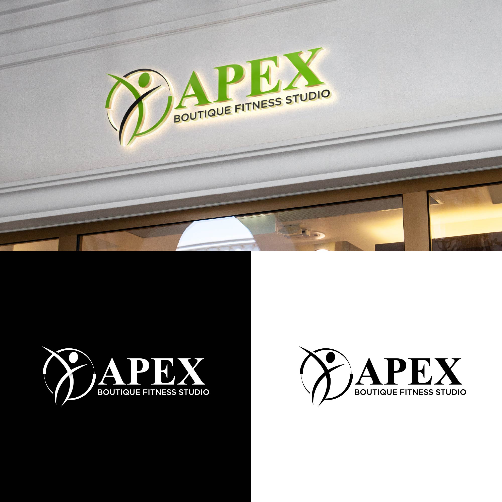 Logo Design by kaushal 05 for Apex Fitness Studio | Design #27252582