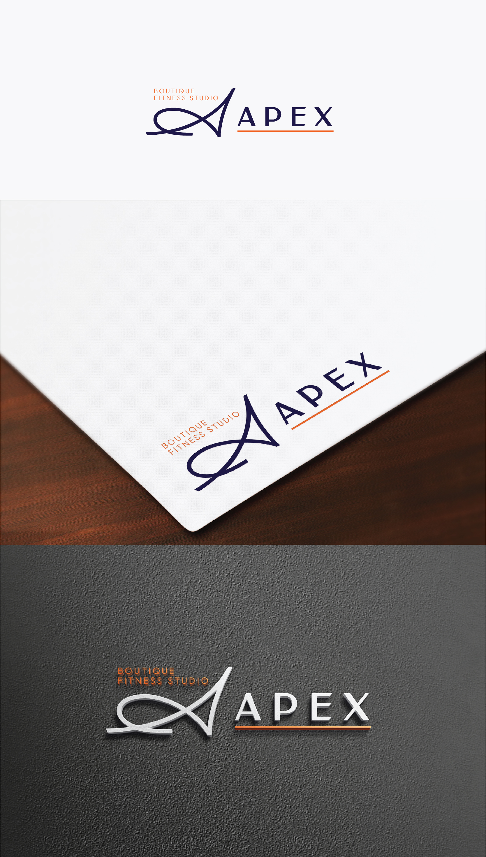 Logo Design by IMilenovic for Apex Fitness Studio | Design #27252105