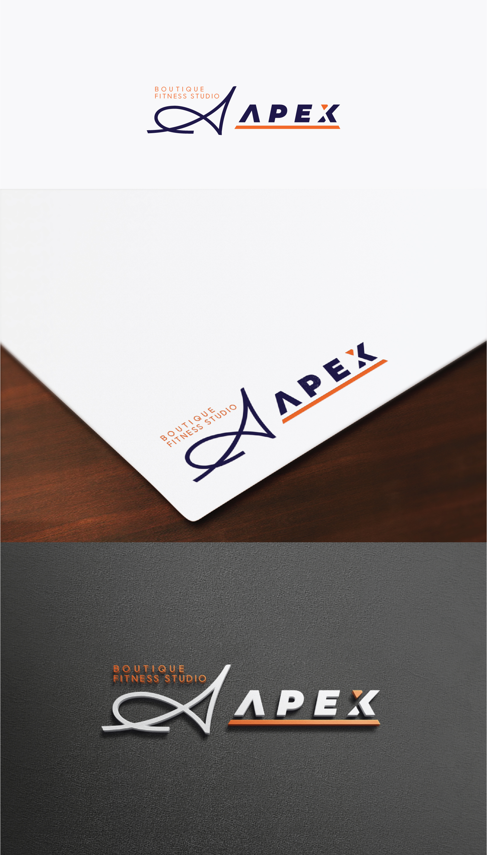 Logo Design by IMilenovic for Apex Fitness Studio | Design #27255626